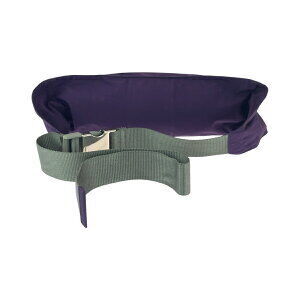 Prada gray Sport nylon bag logo bomb waist purple